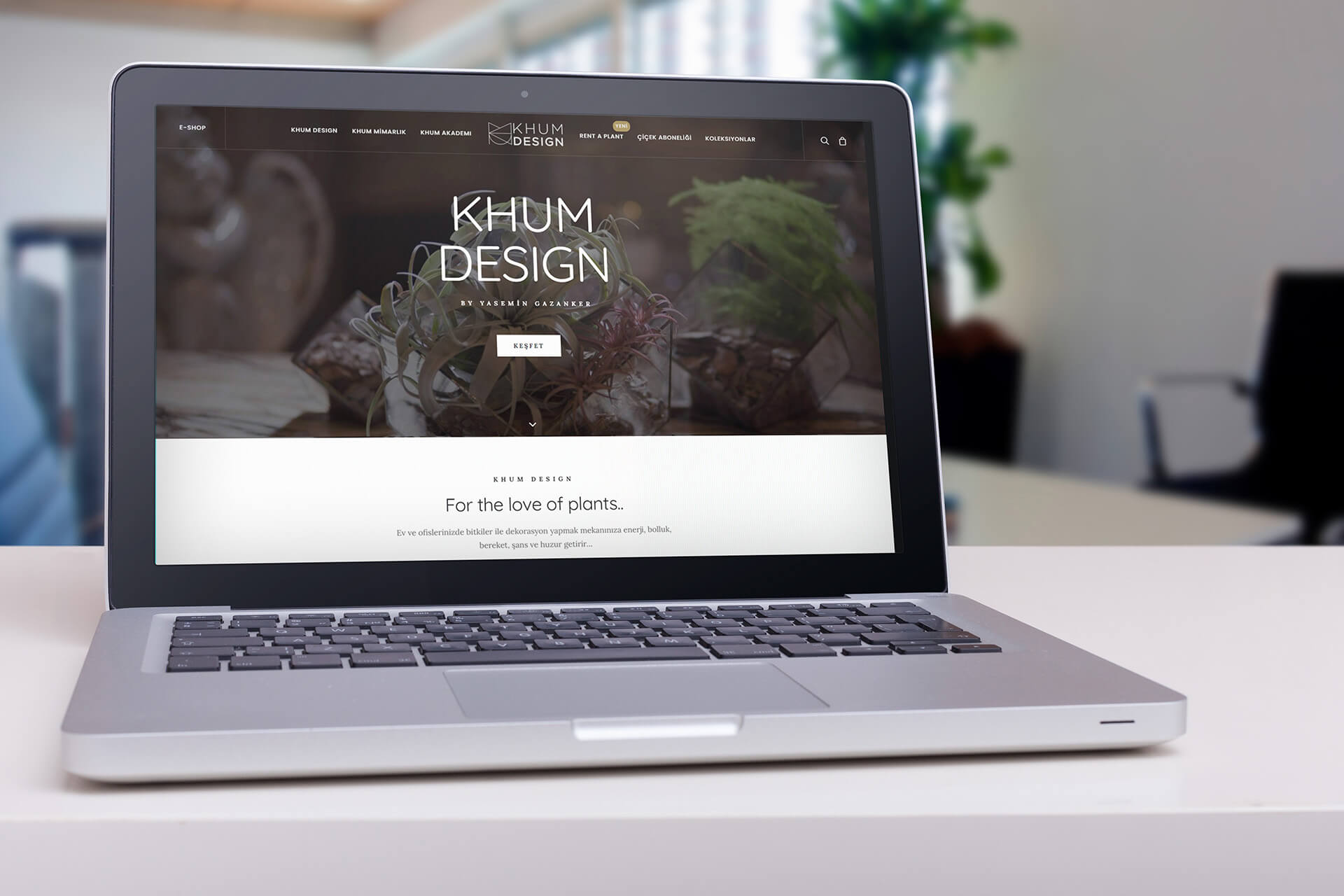 khum design website